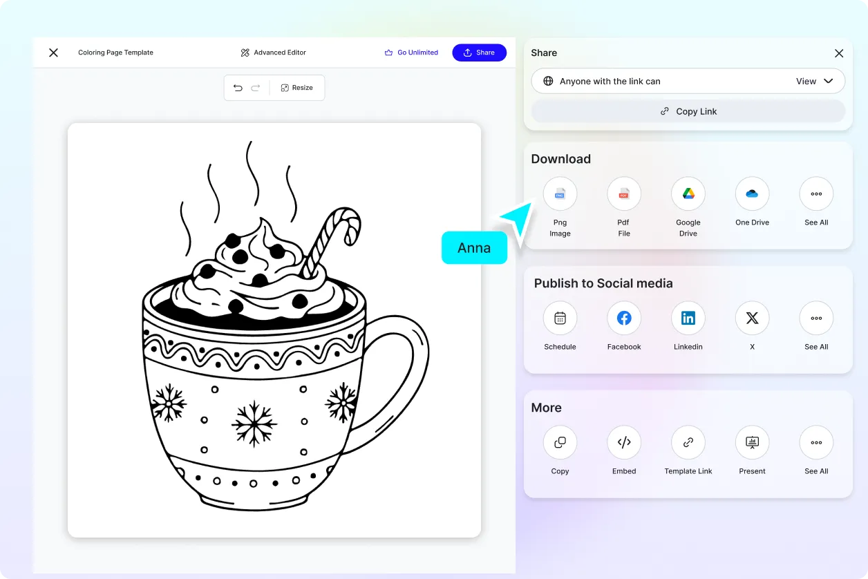Free AI Coloring Page Generator, Create Coloring Page Images Online [ No Signup ]